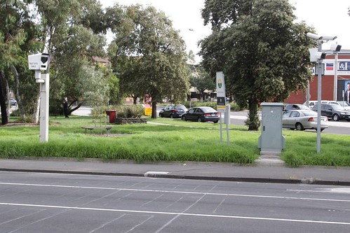 Trial red light and speed camera installation