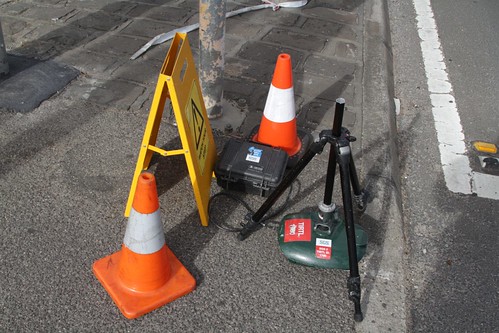 Second set of infrared sensors on the other side of the road