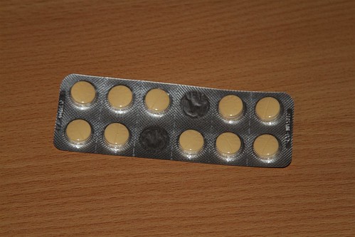 Ten tablets in a package made for 12