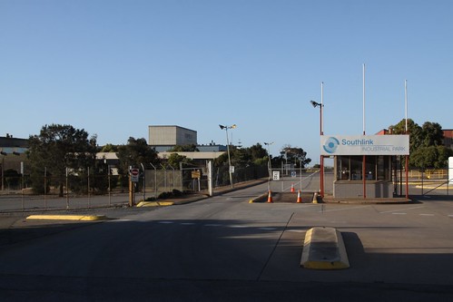 Entry to the former Mitsubishi Lonsdale engine plant