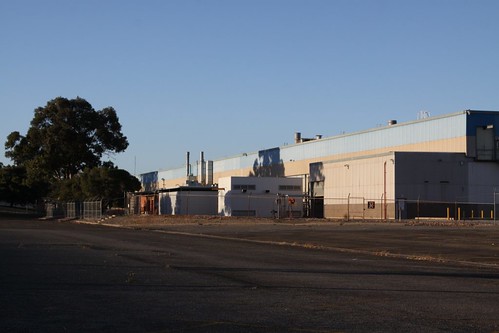 Abandoned Mitsubishi factory in Adelaide