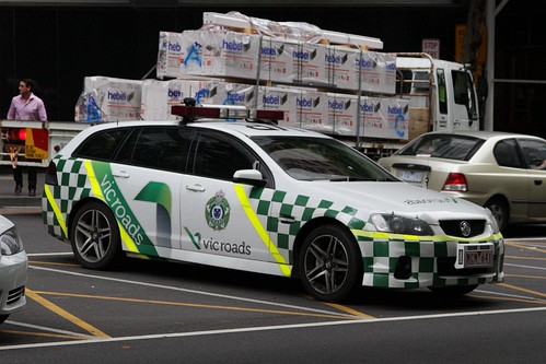 VicRoads branded Holden Commodore station wagon