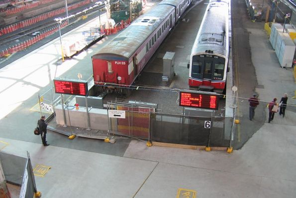 New departure information boards working