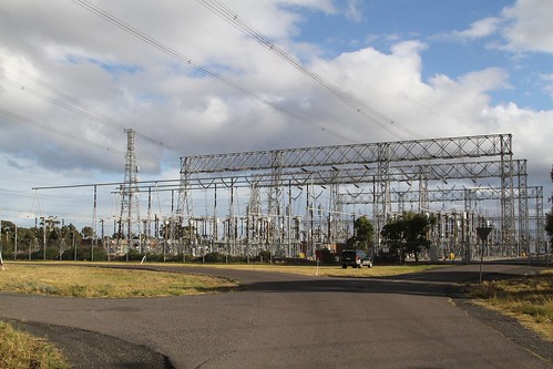 500 kV end of the Keilor Terminal Station