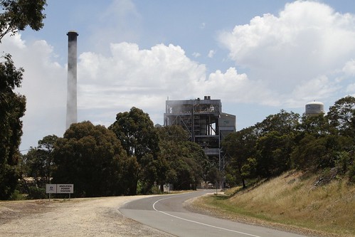 Main gate to the Anglesea Power Station