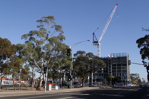 'UniLodge@VU' student accommodation complex under construction