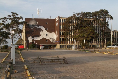 Building 'D' at the Footscray Park campus of Victoria University