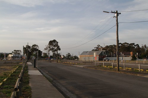 Peter Street used to be lined with houses, now just a car park