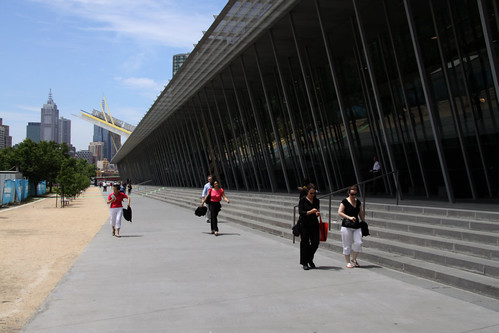 Northern face of the Melbourne Convention and Exhibition Centre