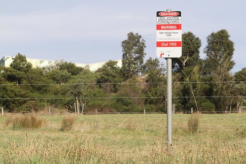 Underground 220 kV transmission line at Clyde that serves the Victorian Desalination Plant