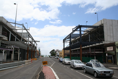 Yarra Street before the skybridge blocks the view forever