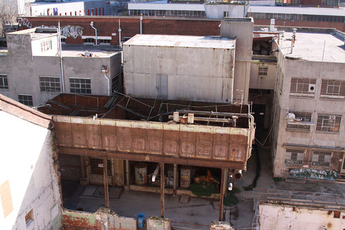 Heritage listed cast iron water tank