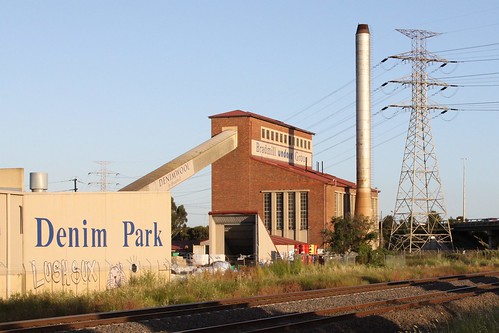 'Denim Park' at the Bradmill factory still intact