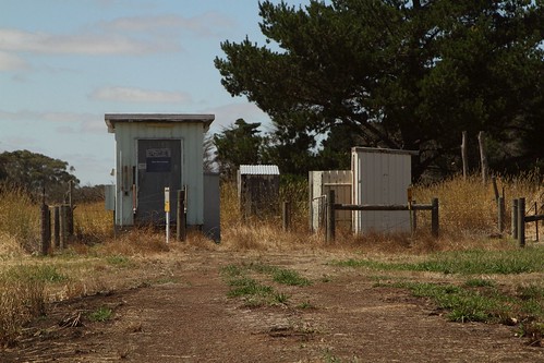 Tin shed country telephone exchange at Nerrin Nerrin, Victoria