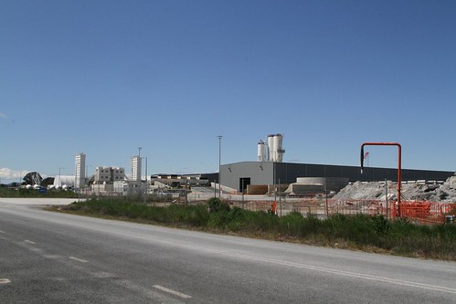 Precast concrete yard for the West Gate Tunnel project at Benalla