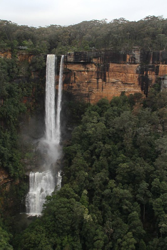 Looking over to the Fitzroy Falls from the west rim lookout