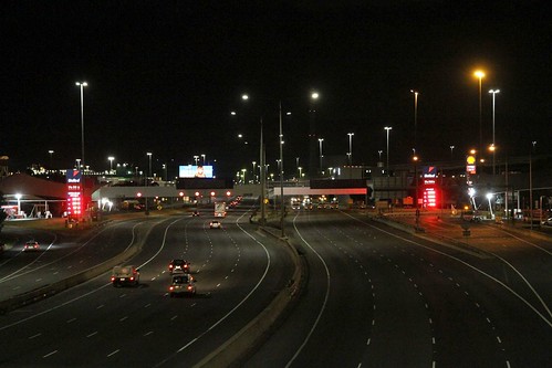 West Gate Freeway closed inbound at the Todd Road exit so a billboard over the West Gate Freeway at Ingles Street can be removed