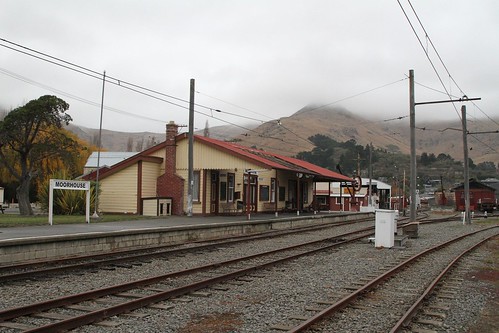 Moorhouse station on the Ferrymead Railway outside Christchurch