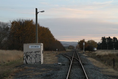 Signal equipment room at Spotswood crossing loop on the Main North Line