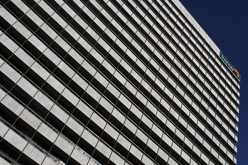 Curtain wall of the National Mutual Plaza