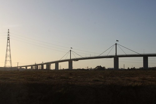 West Gate Bridge at sunset