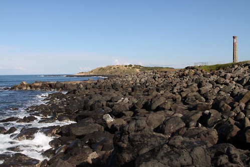 Geelong's original sewage outfall at Black Rock