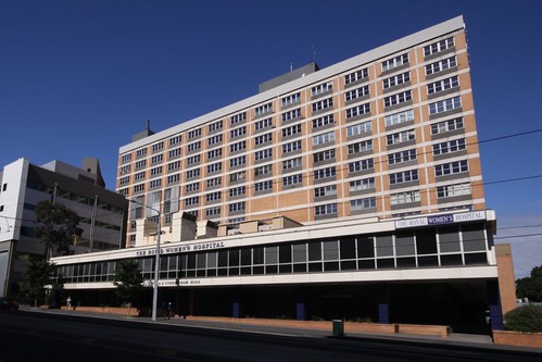 Former Royal Women's Hospital on Swanston Street, Melbourne