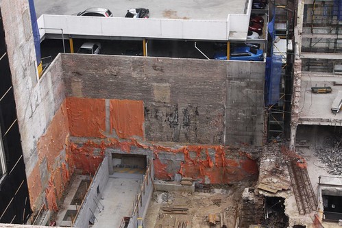 Basement passageway in the new 'Emporium' shopping centre