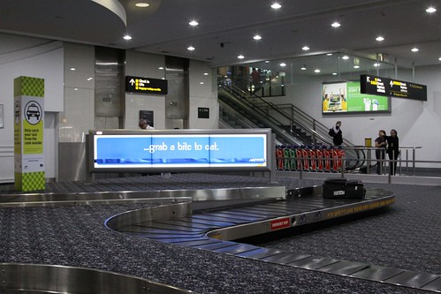 Luggage carousels at Melbourne Airport