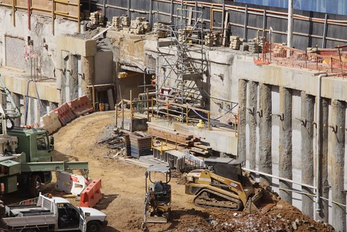 A bit more work on the tunnel leading into the David Jones