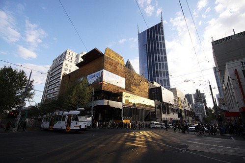 Melbourne Central Shopping Centre at the corner of Swanston and La Trobe Streets