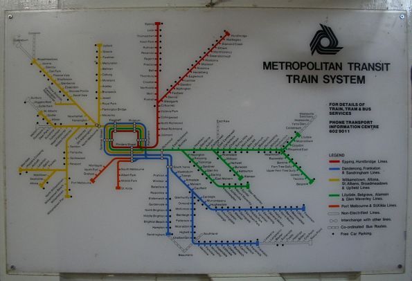 'Metropolitan Transit' network map