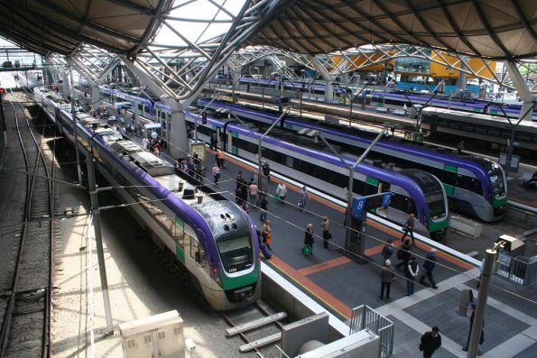 VLocity lineup at Southern Cross