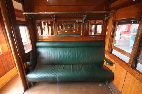 Interior of an BE car compartment