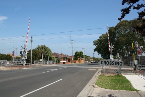 Grieve Parade level crossing