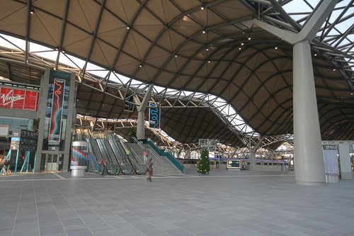 Main concourse from Spencer Street