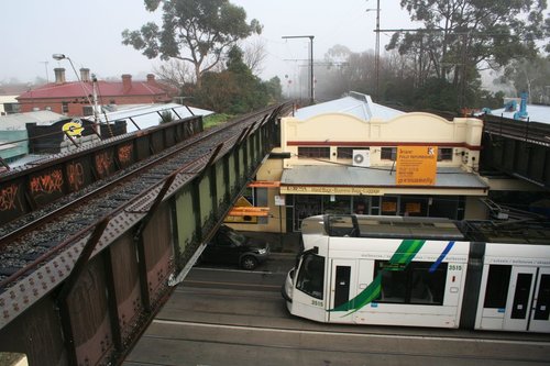 D1.3515 on Glenferrie Road below Glenferrie Station