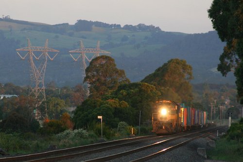 Climbing out of Yarragon