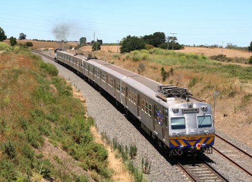 Passing the former junction at Warrneheip