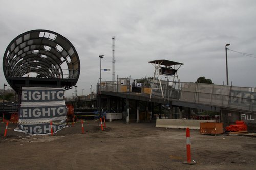 New and old footbridges