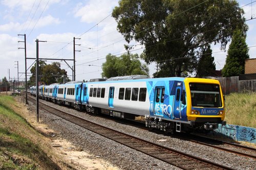 3M leading the train stopping-all-stations back to the city