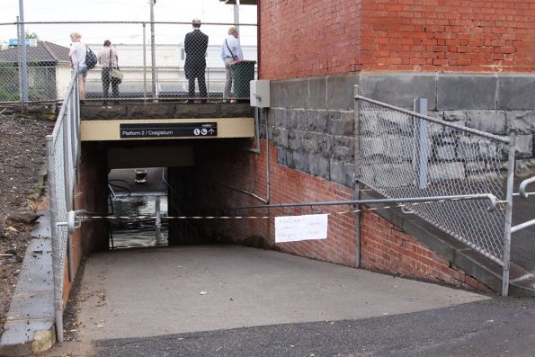 Flooded subway at Ascot Vale: is it really that hard to maintain drains?