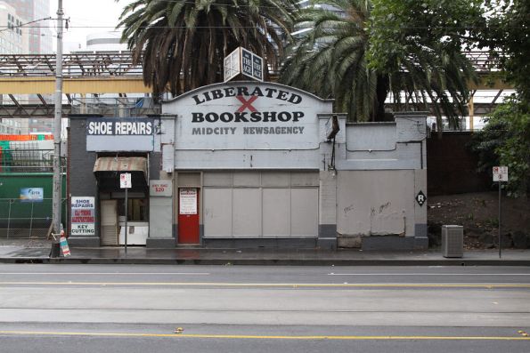 Porno bookshop on Flinders Street, closed down for good?