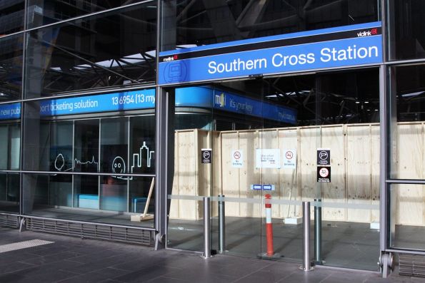 Want to enter Southern Cross Station? Try again!