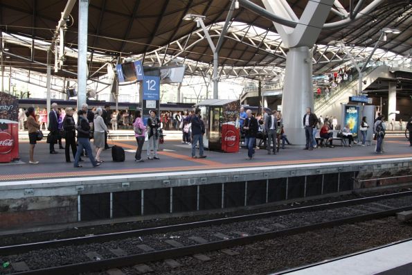 Former passenger subway beneath the Southern Cross suburban platforms