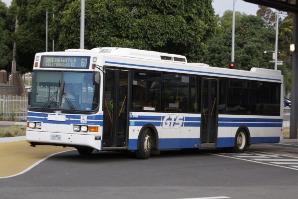 McHarry's #127 1627AO in GTS livery on a route 61 service at Geelong Station