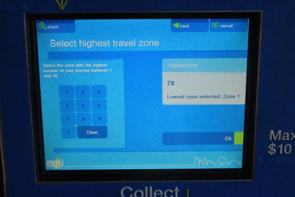 Want to by a Myki Pass for zone 78? It is possible...