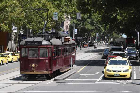 SW6.938 waits for the traffic lights during a lunchtime run