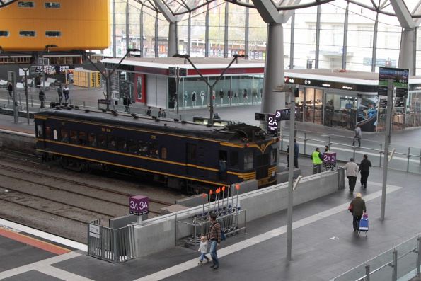 Looking down on RM58 at Southern Cross