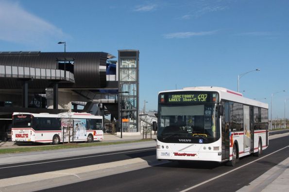 Westrans bus #117 rego 7359AO on route 497 at Williams Landing station